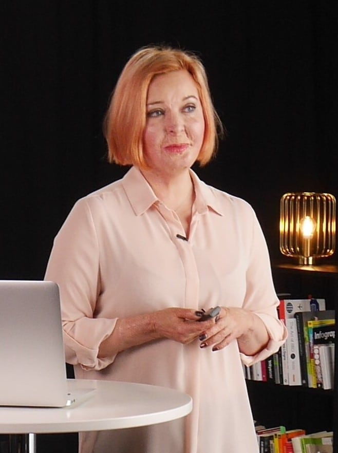 Resilienssivalmentaja Ulrika Björkstam.